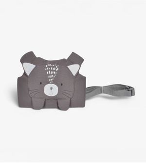 Colete Andador Gato Cinza Kikkaboo