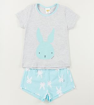 Conjunto Pijama Bunny Azul