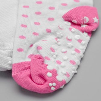 Kit Meia Antiderrapante com 3 Unidades 49046.08 Tam. 25 a 28