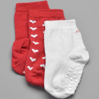 Kit Meia Antiderrapante com 3 Unidades 49046.06 Tam. 17 a 28