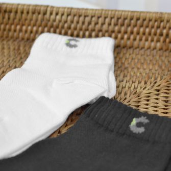 Kit Meia Cano Curto Infantil com 3 Unidades Tam. 23 a 30