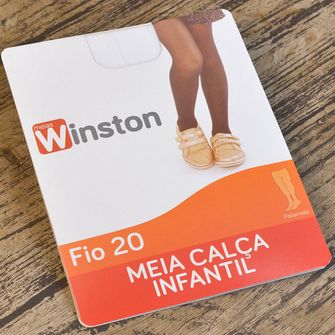Meia Calça Infantil - 52021 Branco De 0 a 2 anos