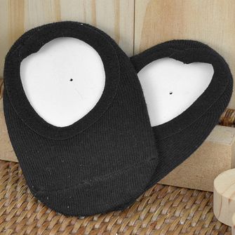 Meia Sapatilha Antiderrapante Preta Tam. 16 a 20