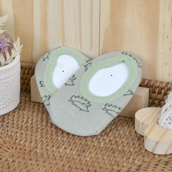 Meia Sapatilha Com Cheirinho Verde Tam. 16 a 20