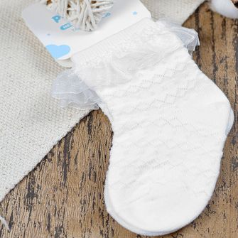 Meia Festa Fashion Branco Tam. 0 a 25