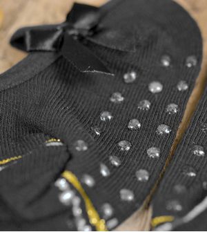 Meia Sapatilha Antiderrapante Laço 01122/05/PP Tam. 17 a 20