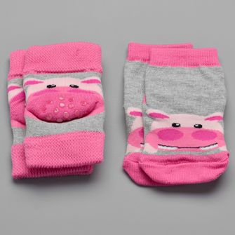 Kit Meia e Joelheira Divertida Tam. 17 a 20