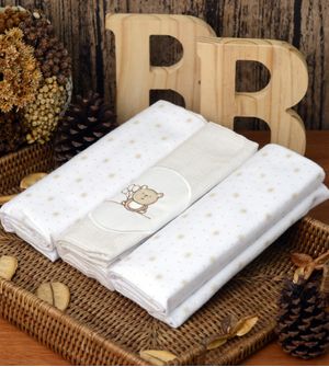 Kit Cueiro Flanelado com 3 Peças 80x80cm - 4931