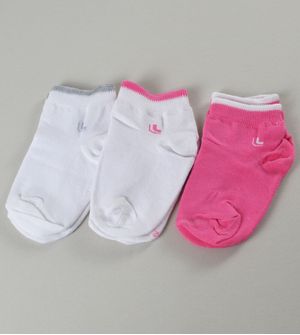 Kit Meia Kids Cano Médio com 3 Pares Tam. 24 a 35