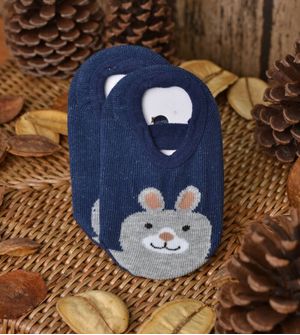 Meia Sapatilha Antiderrapante Coelho Tam. 15 a 23