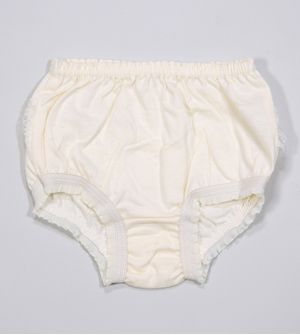 Calcinha Renda Bege - 20 De 0 a 4 anos