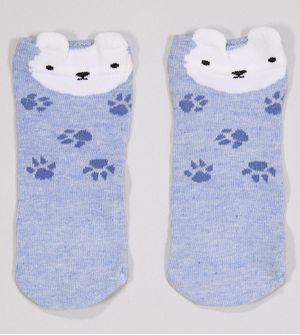 Meia Baby Azul 02038/034/2230/10 Tam. 16 a 23