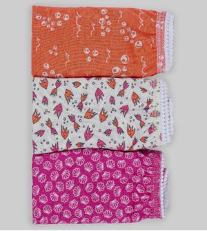 Kit Calcinha Estampada com 3 unidades - 6526 De 2 a 6 anos