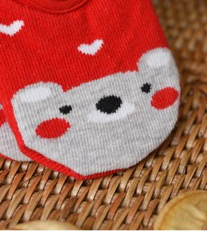 Meia Sapatilha Antiderrapante Ursa Tam. 15 a 23