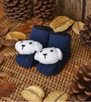 Meia Antiderrapante com Bichinho - Cachorro Tam. 15 a 20