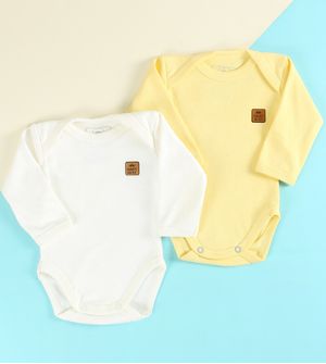 Kit Body Fio Egípcio com 2 unidades 123180 De 0 a 12 meses