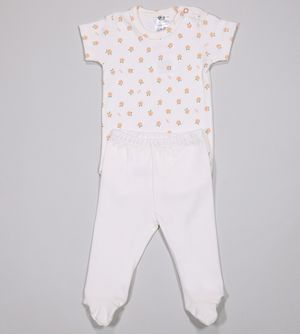 Conjunto Body M/C - 10972 De 0 a 12 meses