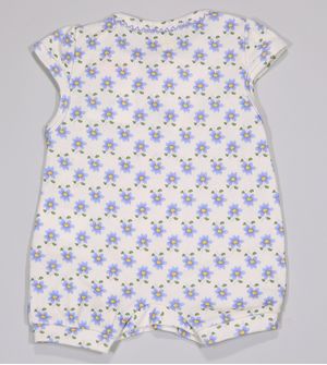 Macaquinho Florido Urso - 2130 De 3 a 12 meses