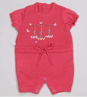 Macaquinho Trico Primavera - 725401 De 3 a 12 meses