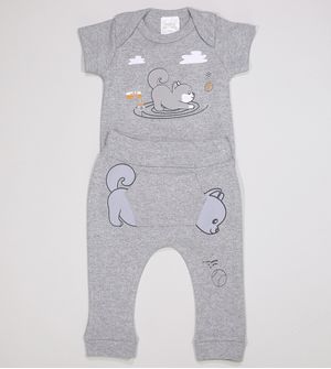Conjunto Body Friend - 4608 De 0 a 12 meses