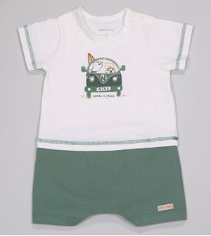 Macaquinho Vamos à Praia - N6538 De 3 a 12 meses