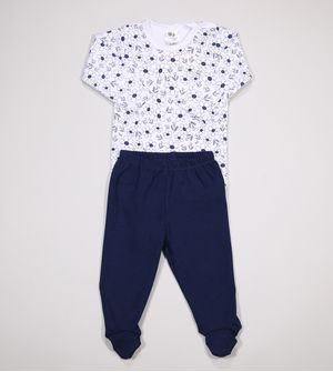 Conjunto Body Margaridas - 10956 De 0 a 12 meses