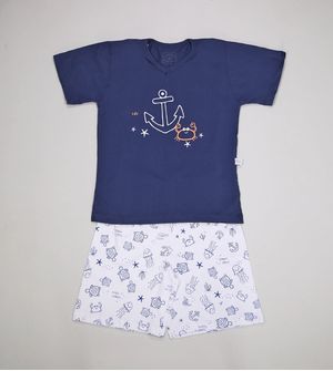 Conjunto Pijama Mar - 7125 De 2 a 12 anos
