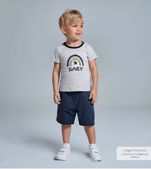 Conjunto Pijama Curto - 2664 De 1 a 6 anos