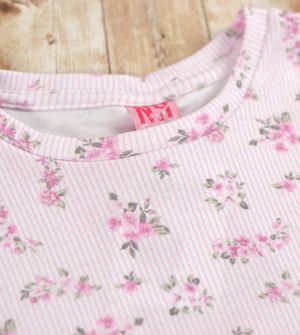 Conjunto Pijama Floral - 296 De 6 a 12 anos