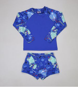 Camiseta Com Sungão UV+ Protect De 6 a 10 anos