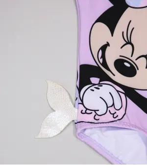 Maiô Minnie Lilás - 2602 De 1 a 3 anos