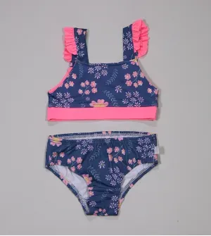 Biquíni Floral Marinho - LB16759 De 2 a 3 anos