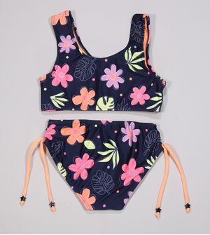 Conjunto Biquíni Floral - 25973 De 4 a 10 anos