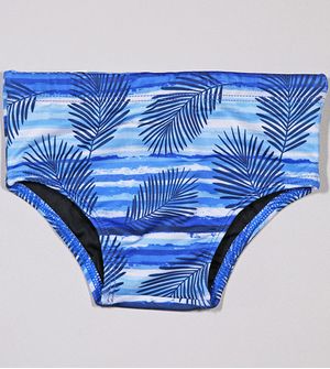 Sunga Infantil Folhas - SU2023 De 4 a 12 anos