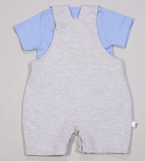Jardineira/Camiseta Deep Sea - 5634 De 3 a 12 meses