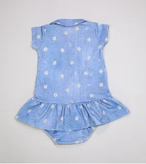 Vestido Florido - 251461 De 6 meses a 3 anos