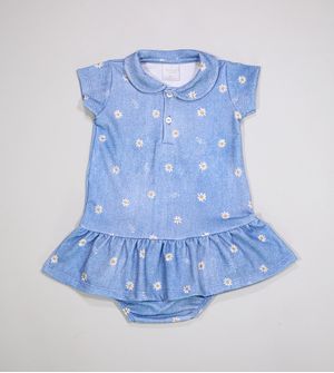 Vestido Florido - 251461 De 6 meses a 3 anos
