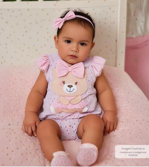 Macaquinho Confort Tricô - 1887 De 3 a 12 meses