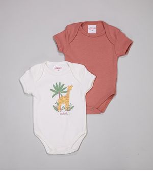 Kit Body Safari com 2 Unidades - 6009392 De 0 a 12 meses