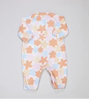 Macacão Floral - 251473 De 0 a 9 meses