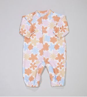 Macacão Floral - 251473 De 0 a 9 meses