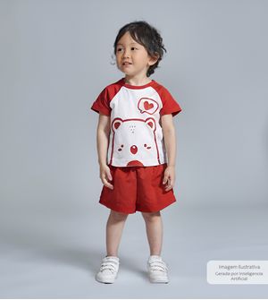 Conjunto Pijama Suedine - 2669 De 1 a 6 anos
