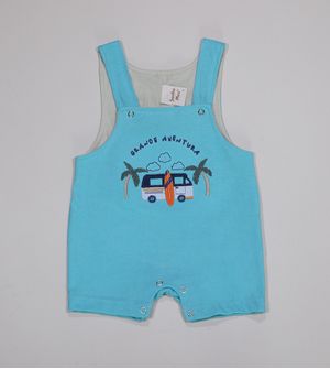 Jardineira Grande Aventura - 18005 De 3 a 12 meses