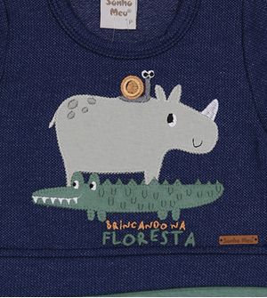 Macaquinho Brincando na Floresta - 18098 De 3 a 12 meses