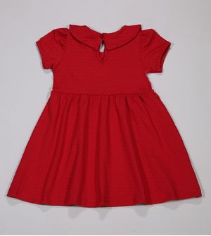 Vestido Laço Vermelho - 39460 De 6 meses a 3 anos