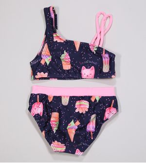 Conjunto Biquíni Sorvete - 25979 De 1 a 3 anos