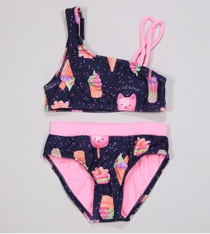 Conjunto Biquíni Sorvete - 25979 De 1 a 3 anos