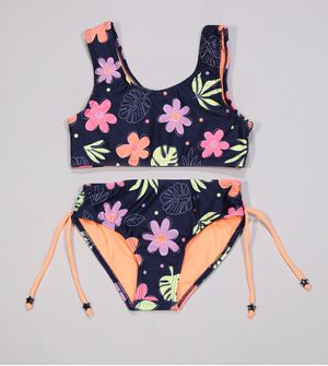 Conjunto Biquíni Floral - 25973 De 4 a 10 anos