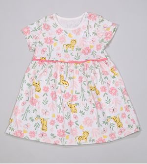 Vestido Oncinha - 26079 De 3 meses a 3 anos