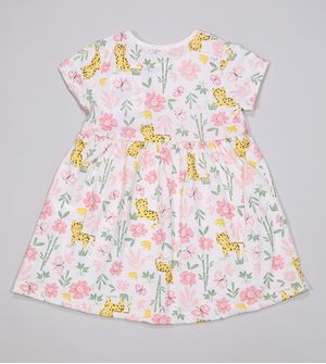 Vestido Oncinha - 26079 De 3 meses a 3 anos